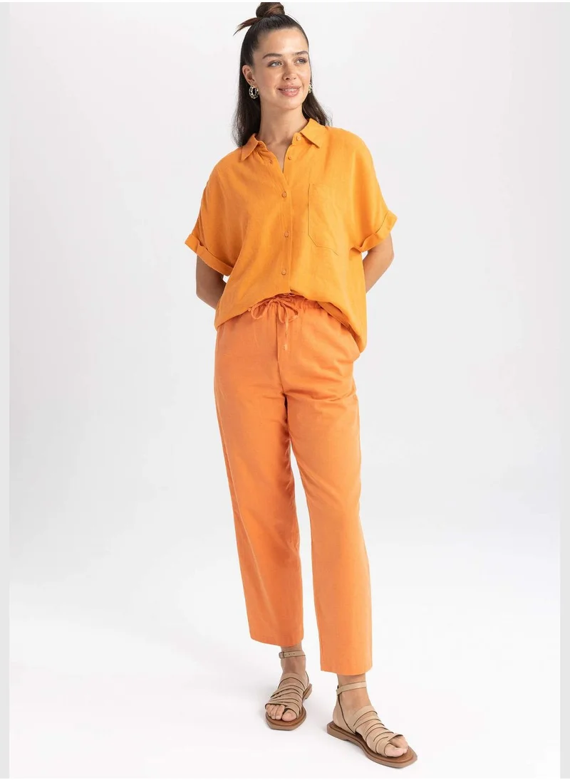 DeFacto Woman Jogger Fit Woven Trousers