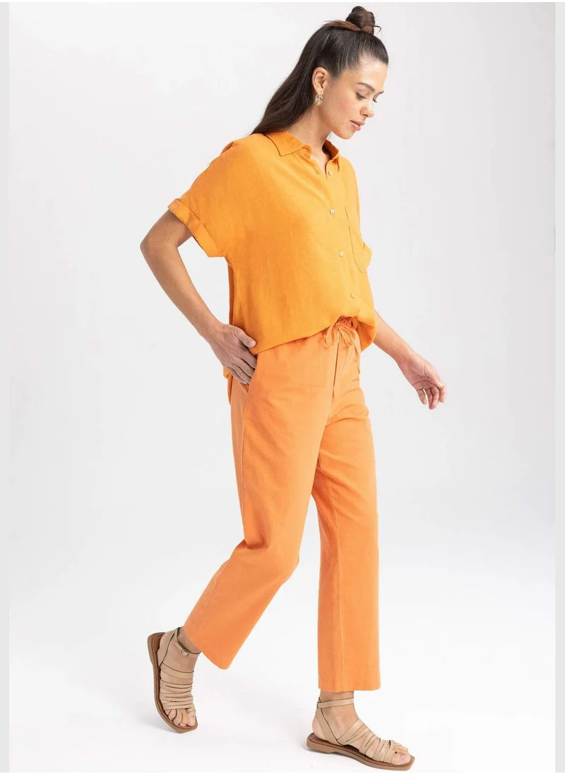 ديفاكتو Woman Jogger Fit Woven Trousers