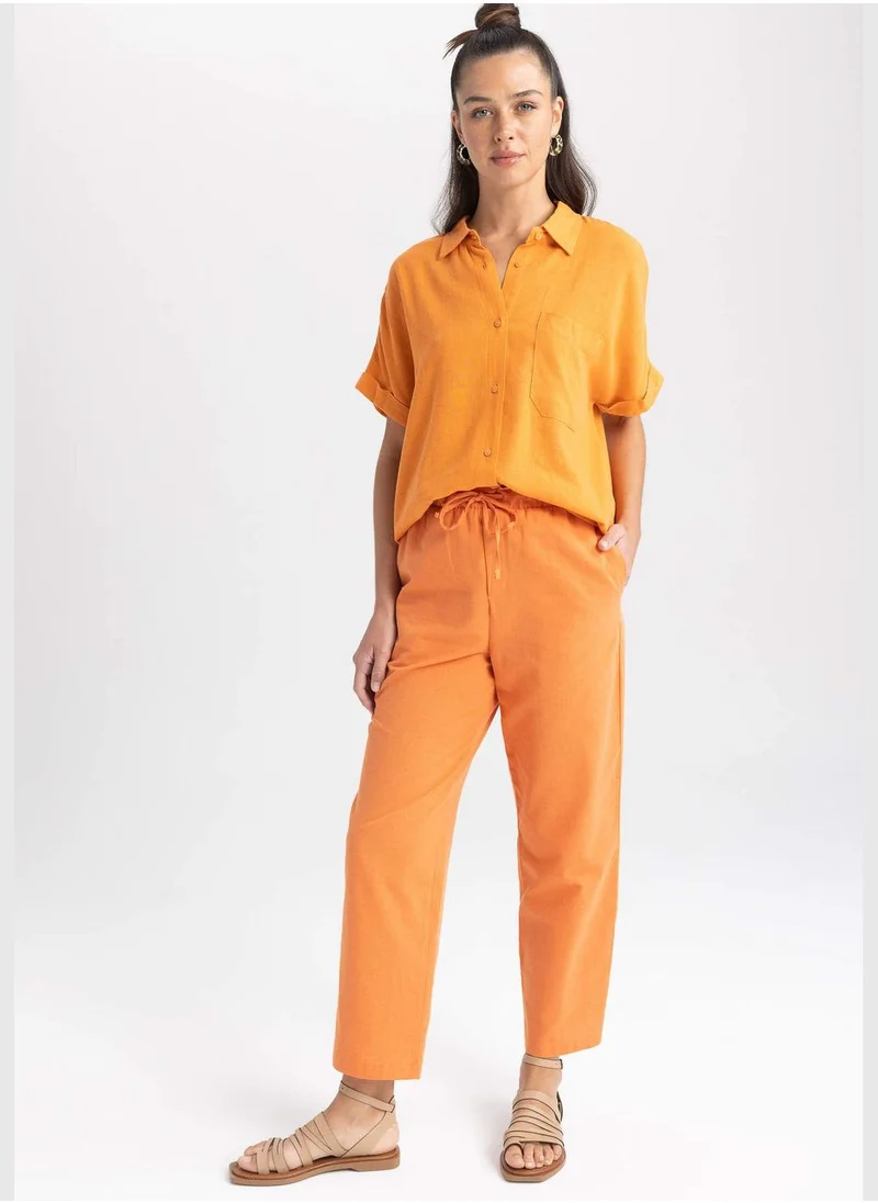 ديفاكتو Woman Jogger Fit Woven Trousers