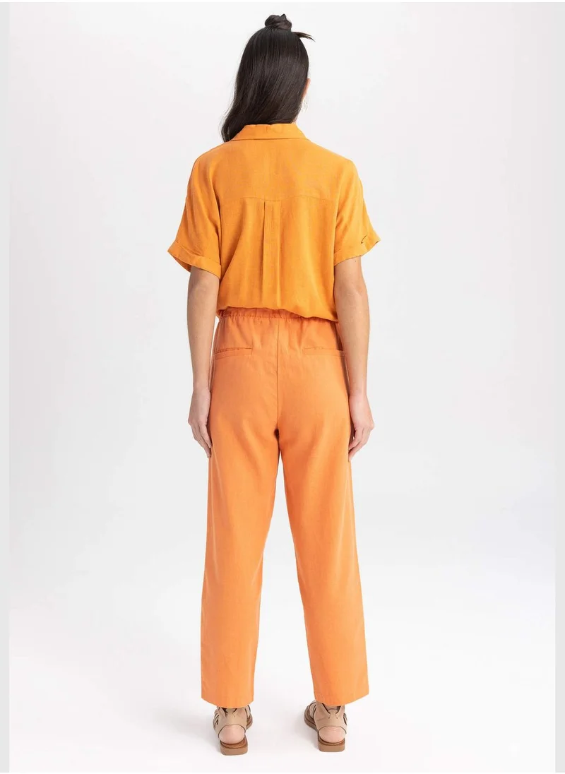 ديفاكتو Woman Jogger Fit Woven Trousers