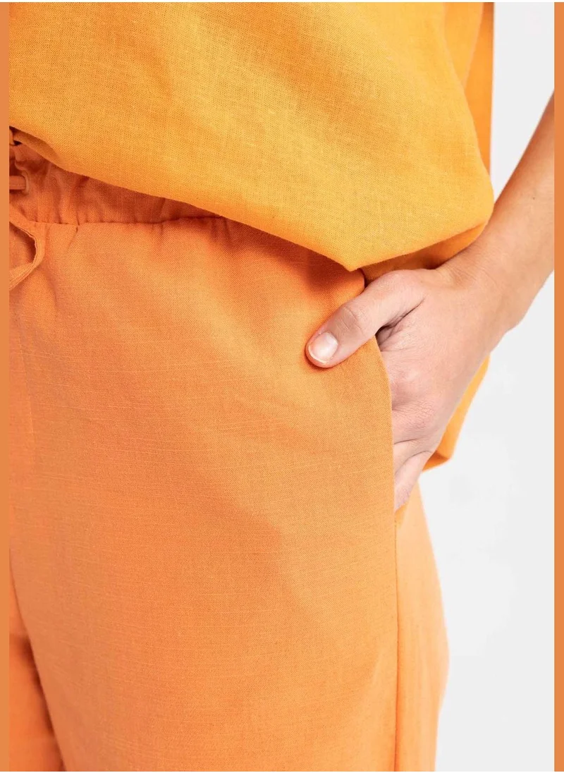 ديفاكتو Woman Jogger Fit Woven Trousers