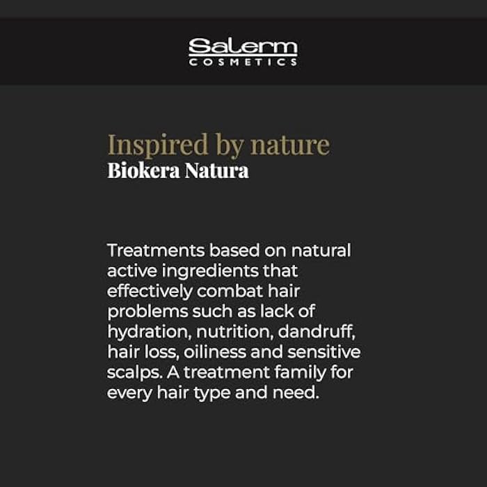 SALERM - Argan Shampoo Biokera Natura - 1000 ml - for Damaged Hair - with Argan and Cotton Oil - Deep Hydration - Gentle and Effective Cleaning - Shiny Hair - Image 5