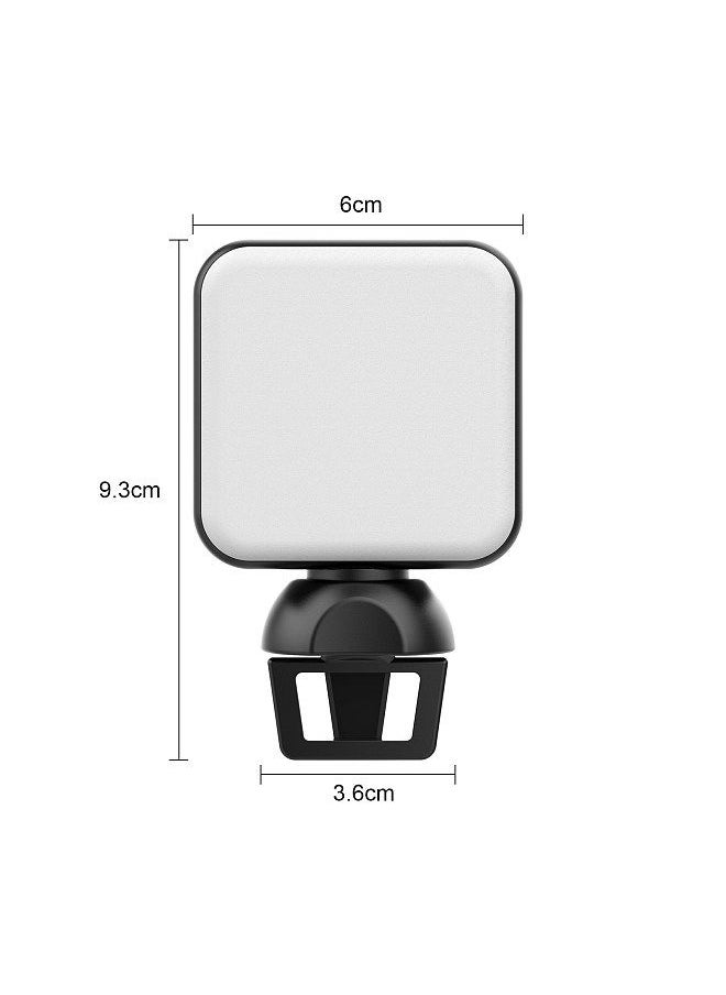 VIJIM - VIJIM LED Video Conference Light Fill Light with Clip 4W 6500K Daylight Brightness Dimmable SOS Mode with Built-in 1200mAh Battery for Laptop Tablet Phone Video Chatting Online Teaching Remote Working - Image 1