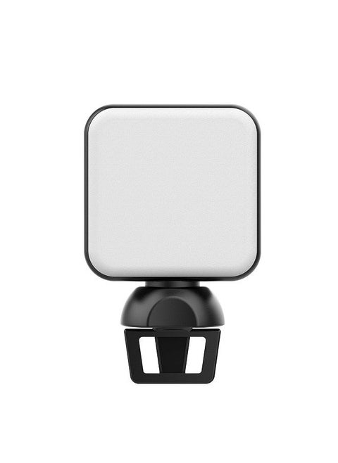 VIJIM LED Video Conference Light Fill Light with Clip 4W 6500K Daylight Brightness Dimmable SOS Mode with Built-in 1200mAh Battery for Laptop Tablet Phone Video Chatting Online Teaching Remote Working