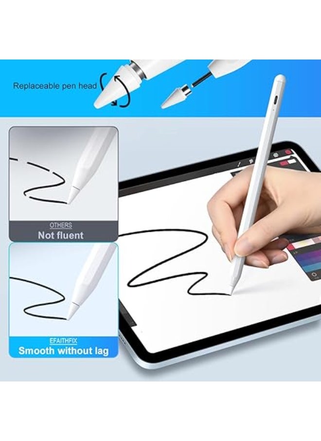 High-Sensitivity Universal Stylus Pen – Fine Point for Mobile & Tablets – Compatible with Apple iPad Pro/Air/Mini, iPhone, Android, Samsung Galaxy  - Image 3
