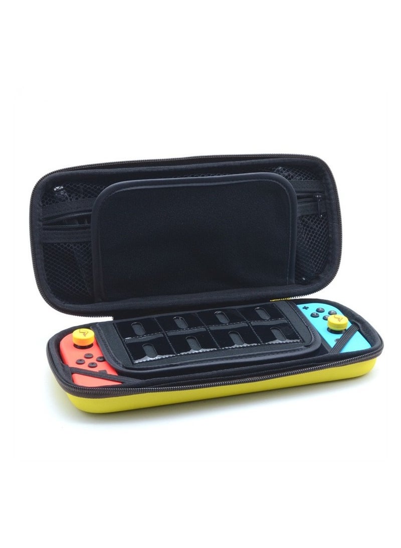 Pokémon Themed Pattern Pikachu Zippered Storage Bag for Nintendo Switch/Switch OLED,Protective Portable Carry Case with 10 Game Card Slots, Portable Travel Carry Cover for Switch/Switch OLED  - Image 2