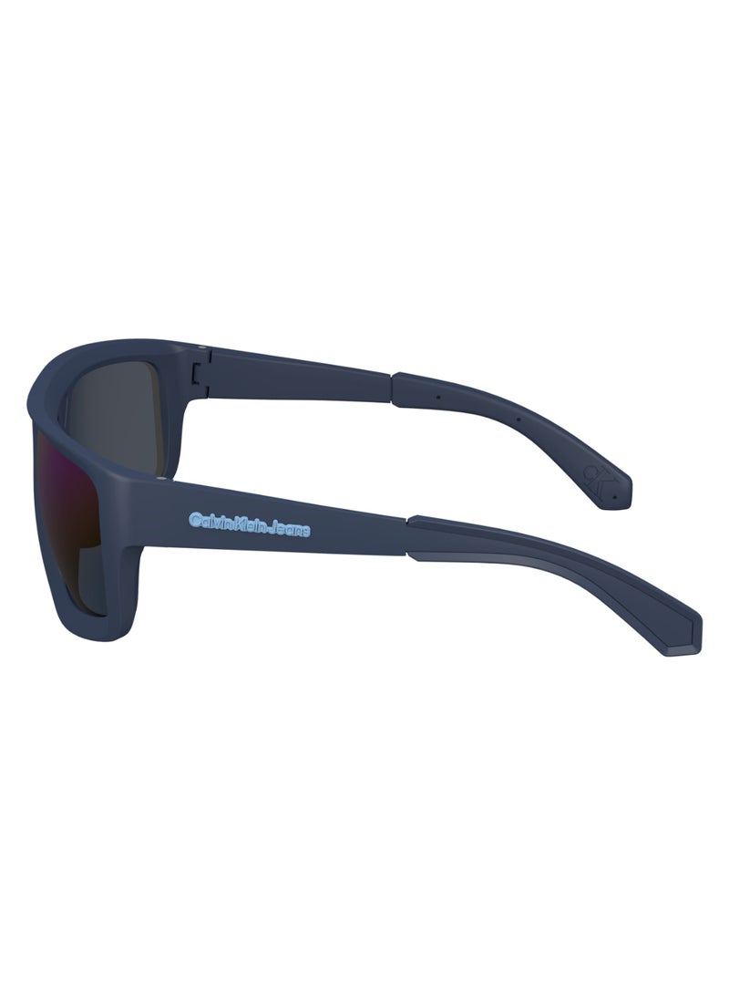 Calvin Klein Jeans نظارات شمسية كاملة الإطار بيولوجية حقن G820 من كالفن كلاين جينز CKJ24605S 6014 (460) أفيوا - Image 4