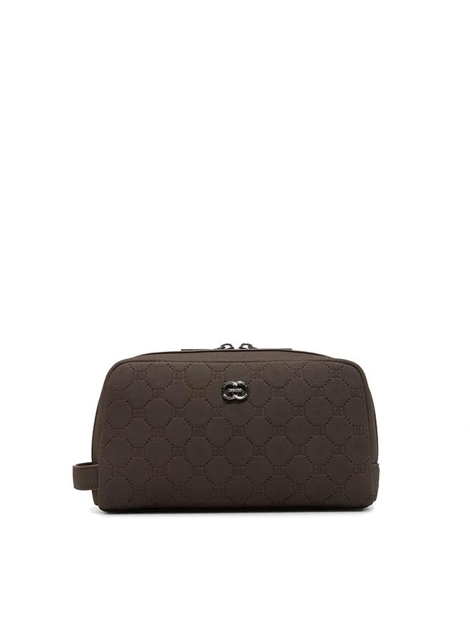 الدو Tpouch Men's Brown Pouch Bag