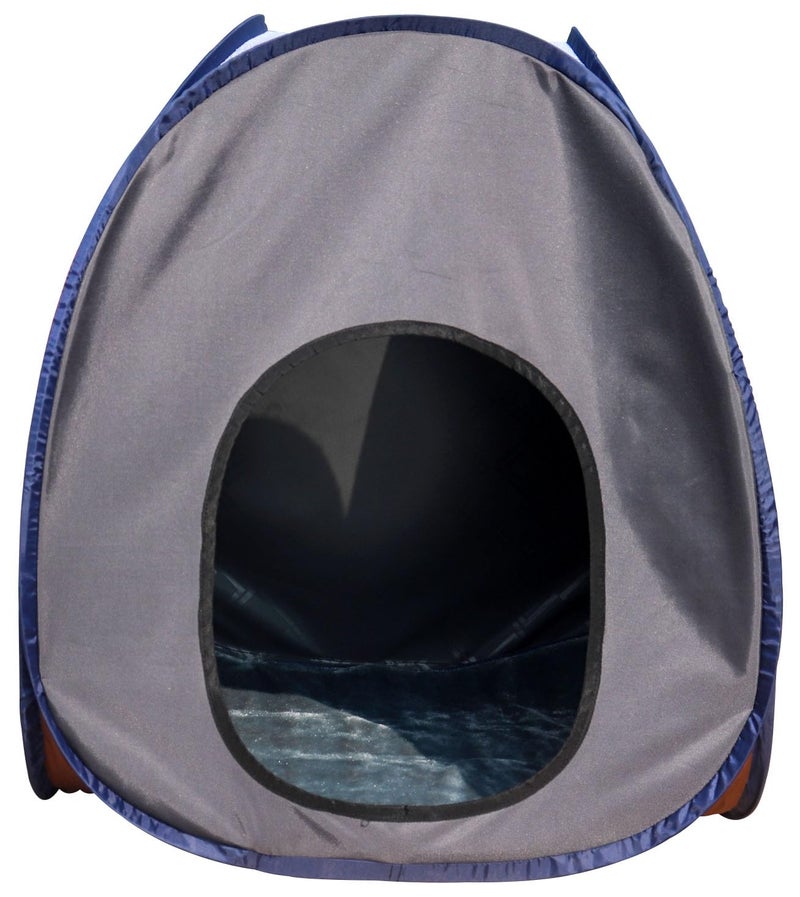 HOMECUTE Soft & Light Weight, Foldable Pet Tent/Kennel/House/Hut for Cats/Kitten/Puppies & Dogs | Comfort Zone for Pets. (Grey) - Image 4