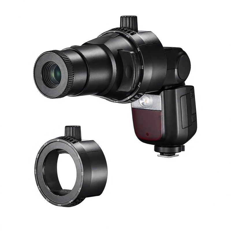AK-R25 Fresnel Head Flash Adapter Holder for Mounting AK-R21 Projector to V850/V860/TT685/TT600 Series and Other Fresnel Head Flashes - Image 3