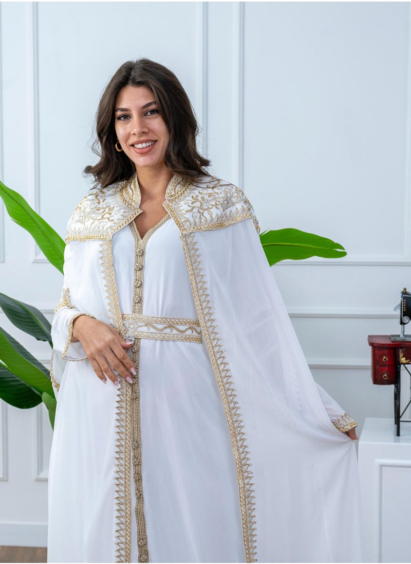 AL BENT AL SHARQIEH women kaftan , arabian dress , jalabiya 
