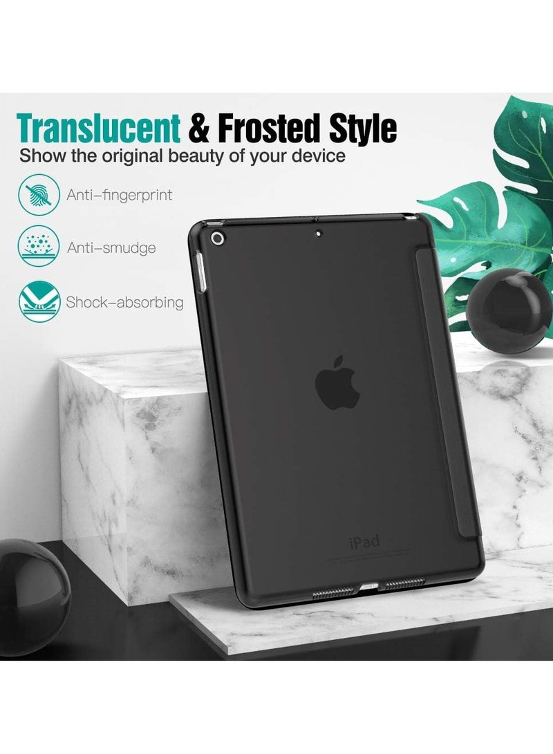 بريمو بلس غطاء حماية  قابل للطي لجهاز أبل آيباد مقاس 10.2 بوصة (2019) اسود قلاب لجهاز أبل آي باد  لون أسود - Image 2