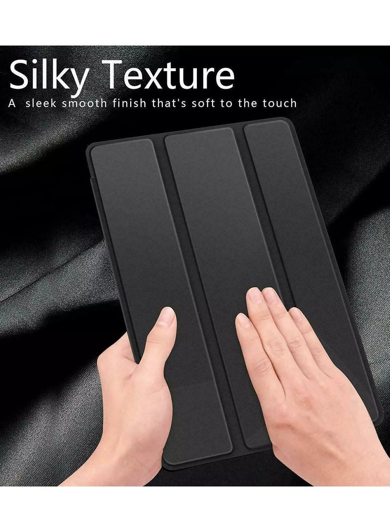 بريمو بلس غطاء حماية  قابل للطي لجهاز أبل آيباد مقاس 10.2 بوصة (2019) اسود قلاب لجهاز أبل آي باد  لون أسود - Image 3