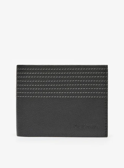 DUCHINI Textured Bi-Fold Wallet