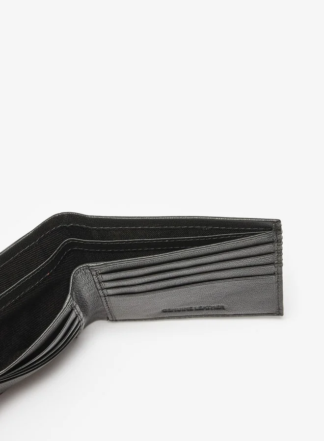 DUCHINI Textured Bi-Fold Wallet