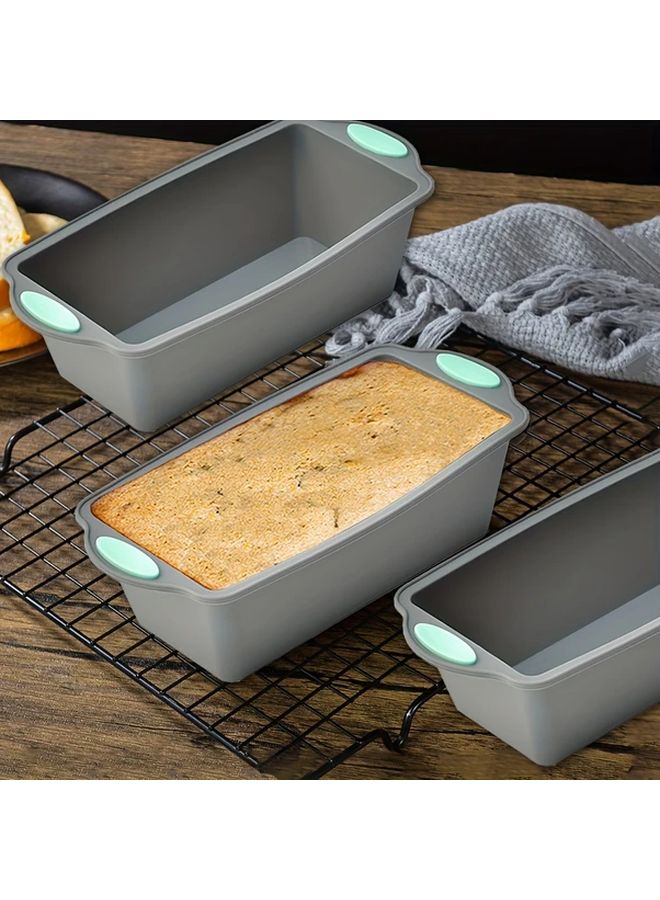 2pcs Non Stick Silicone Loaf Baking Pan Set Oven Dishwasher Safe - Image 2