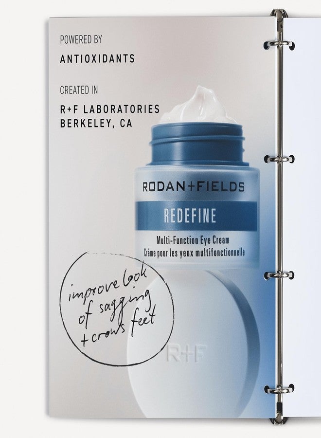 Rodan Fields RODAN + FIELDS Redefine Eye Cream | 15 ml | Vitamin C & F Moisturizer for Hydrated, Radiant Eyes | Supports Younger Looking Eyes | Smooths Puffiness - Image 5
