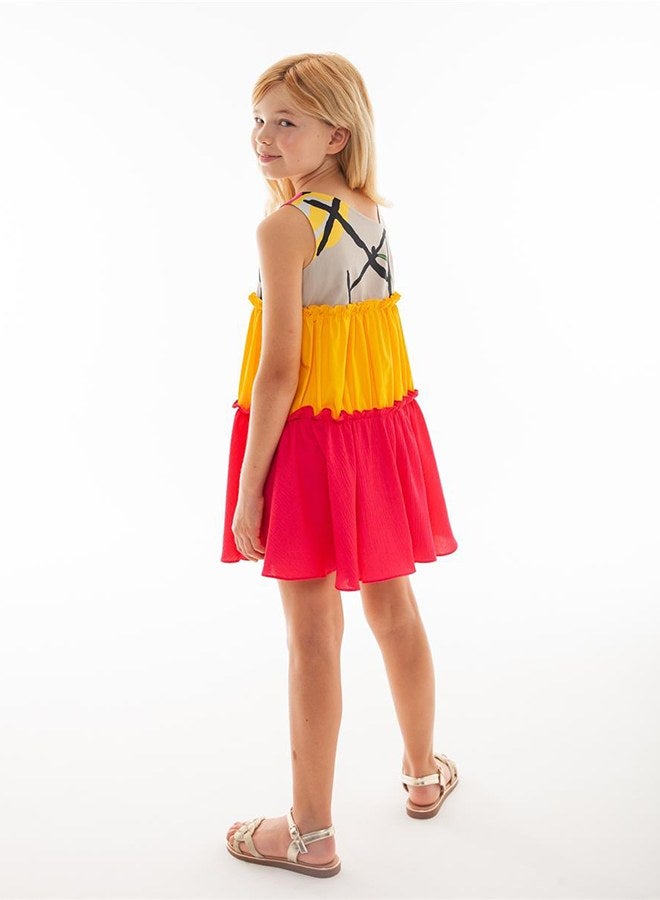 Lia Lea Girl Colorful Dress - Image 2