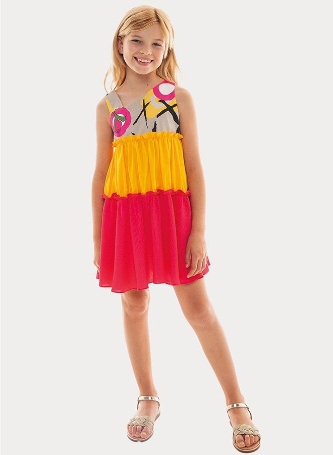 Lia Lea Girl Colorful Dress - Image 1