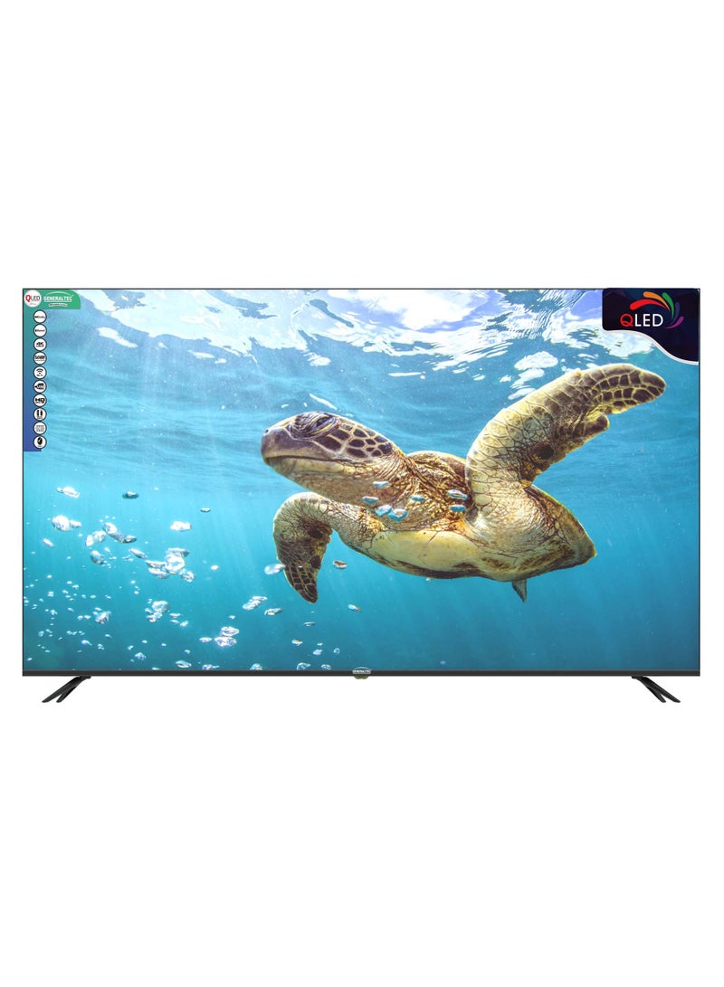 Generaltec 75 Inch Smart 4K Ultra HD QLED TV with WebOS, 2 Remote controls, Magic Remote, Cinema Screen Design 4K Ultra HDR, Dolby Audio, Smart Voice Control - Image 1