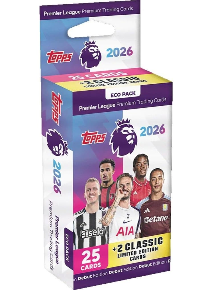 Topps Premier League 2025/26 - Eco Pack - Image 1
