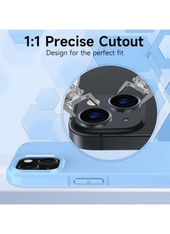 Generic Camera Lens Protector for iphone 15/15 Plus Accessories, 9H Tempered Glass Metal Individual Ring Camera Cover Screen Protector, Case Friendly, Anti Scratch (ٍBlack)  - Image 4