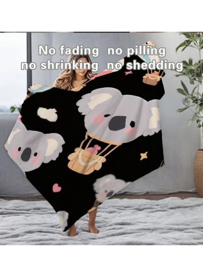 general Flannel thin blanket (warm and comfortable, suitable for sleep, gaming, dust removal and sandproof) 150cm*200cm - 851 - Image 1