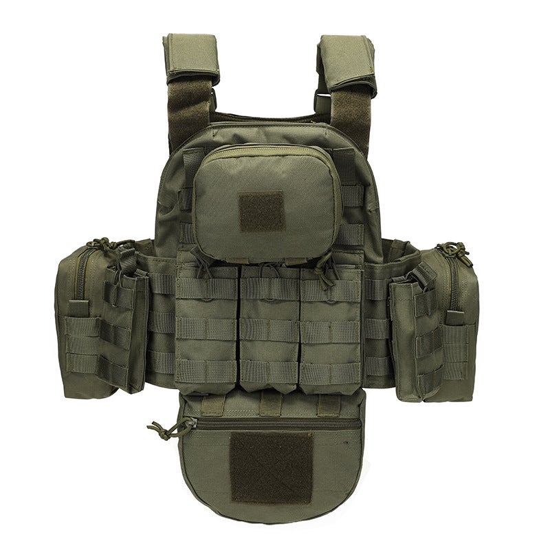 Camouflage Multi-Functional Tactical Vest Waterproof Oxford Outdoor Vest for Men and Women - Image 1