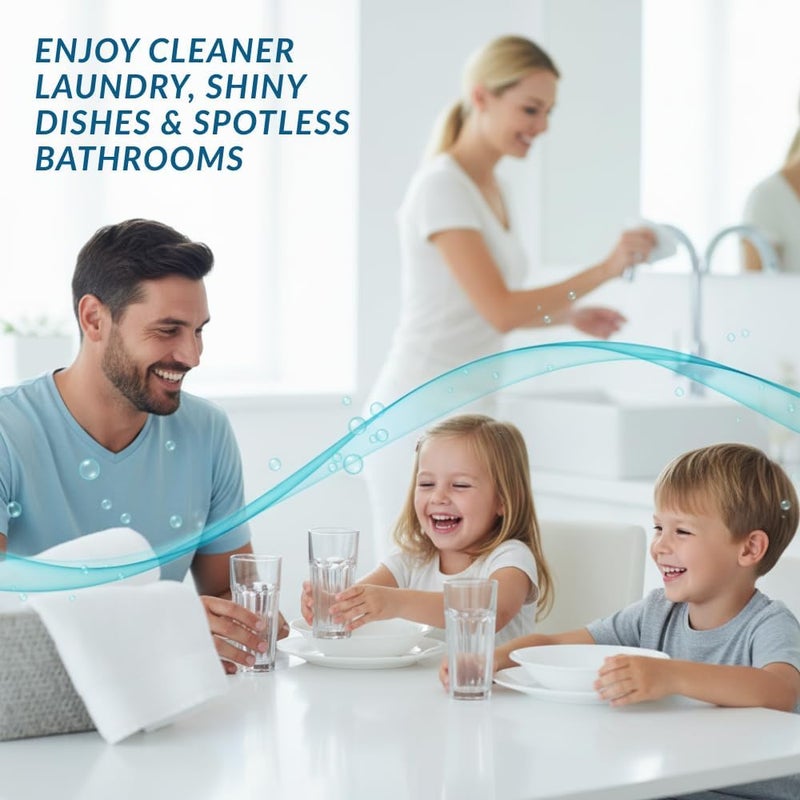 TRIOXI Water Softener Salt Tablets - Effective Hard Water Treatment, Reduces Scale & Mineral Buildup 750 Grams - Image 3