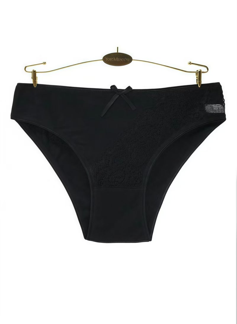 B.JOBSEN 6-piece set of cotton breathable bikini low-rise fashion women's thick panties  - Image 5