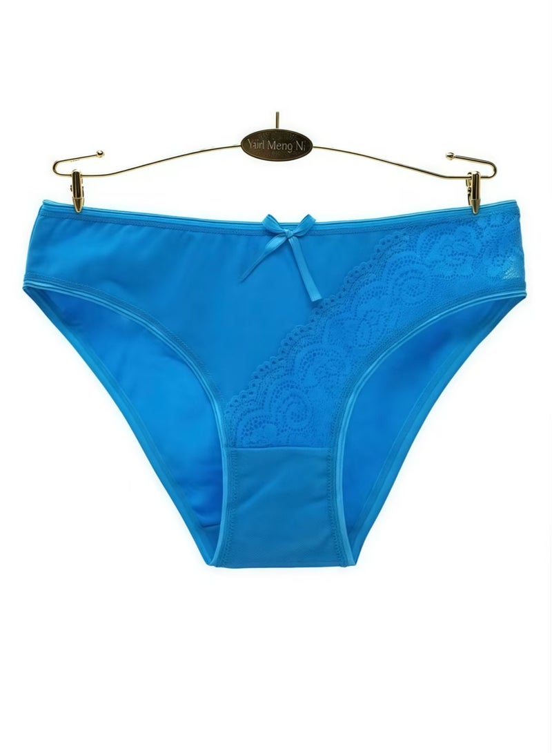 B.JOBSEN 6-piece set of cotton breathable bikini low-rise fashion women's thick panties  - Image 4