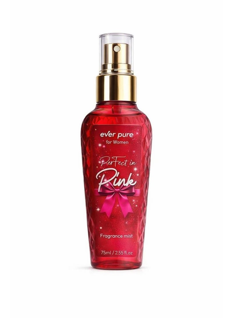 Fragrance Mist for Women perfect in pink 75ml