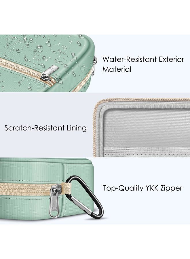 FINPAC Charger Case for MacBook, Small Electronic Organizer Bag for MacBook Power Adapter, Portable Pouch Travel Storage for Laptop Accessories, Magic Mouse, USB Drives, GoPro, Gadgets - Light Green - Image 5