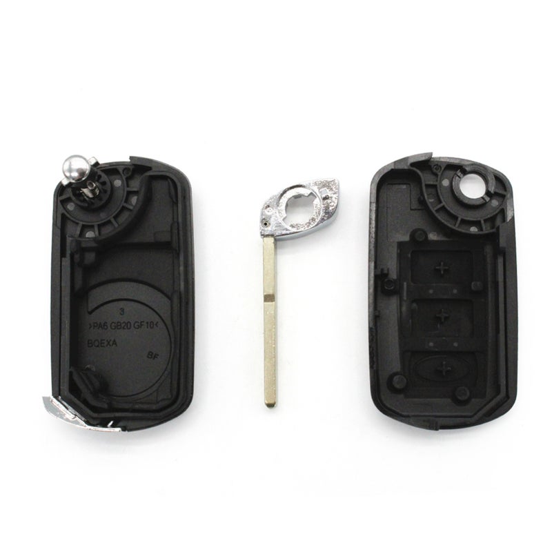 3 Buttons BTN Remote Key Fob Case Fit for  Range Rover LR3 2005 2006 2007 2008 2009 - Image 2