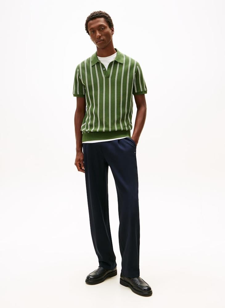 TOMMY HILFIGER Intechno Knit Flag Embroidery Joggers - Image 4