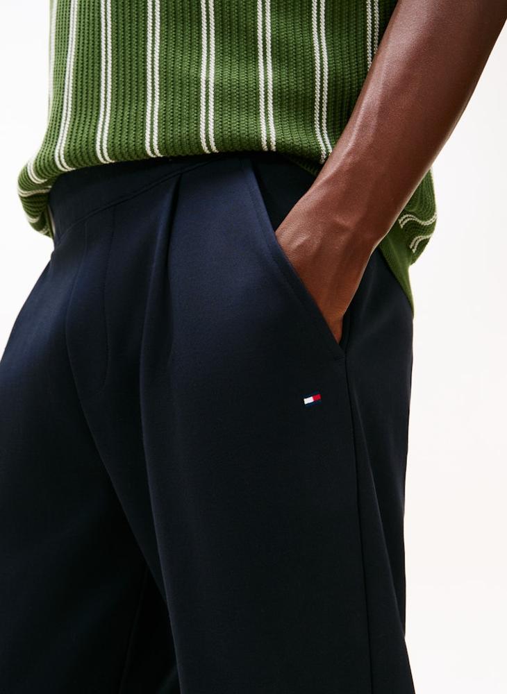 TOMMY HILFIGER Intechno Knit Flag Embroidery Joggers - Image 3