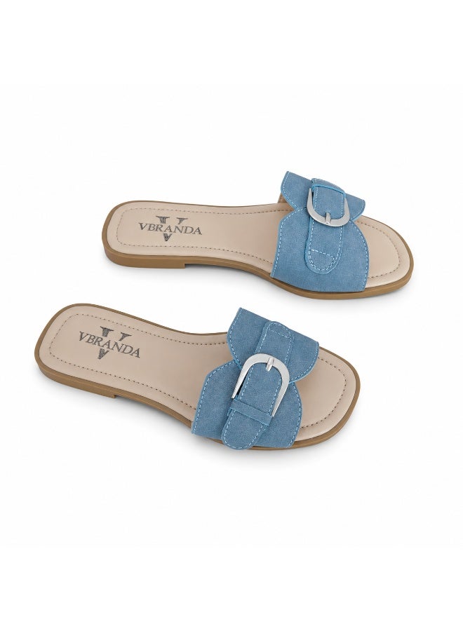 Vbranda Elegant Women's Buckle Slide Slipper SF-81 - Image 3