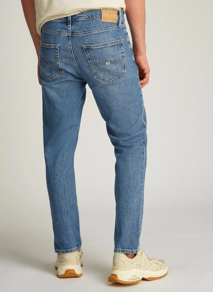 تومي جينز Stright Fit Light Wash Jeans