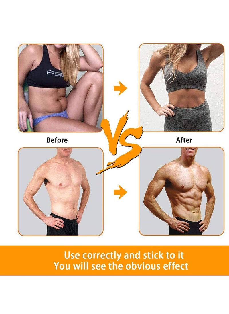 SYOSI Muscle Trainer Instrument, Abs Stimulator Abdominal, Muscle Toner Electronic Toning Belts, EMS Workout Home Fitness Device, Quick and Effective Abdominals Toning Belt, 1 Pcs  - Image 3