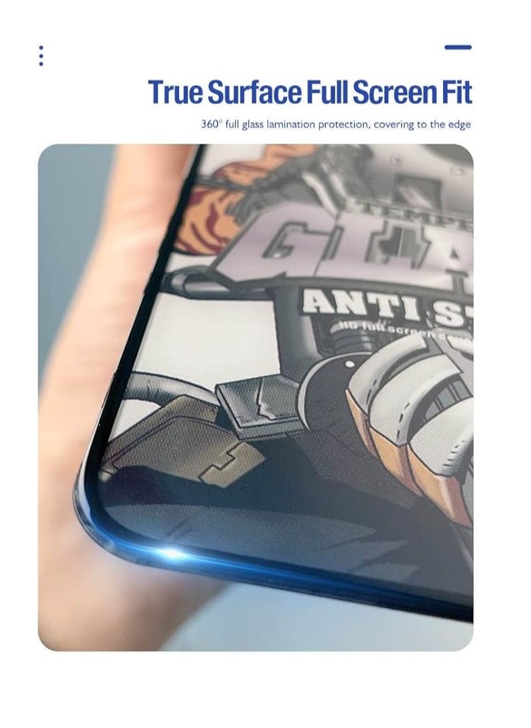 Unipro unipro 3D Tempered Glass for iPhone 14 Pro – Full Glue, Anti-Static, 9H Hardness, Ultra Clear  - Image 2