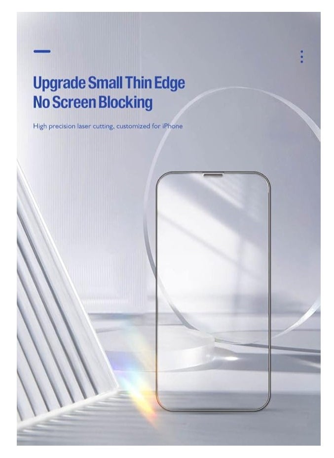 Unipro unipro 3D Tempered Glass for iPhone 14 Pro – Full Glue, Anti-Static, 9H Hardness, Ultra Clear  - Image 3