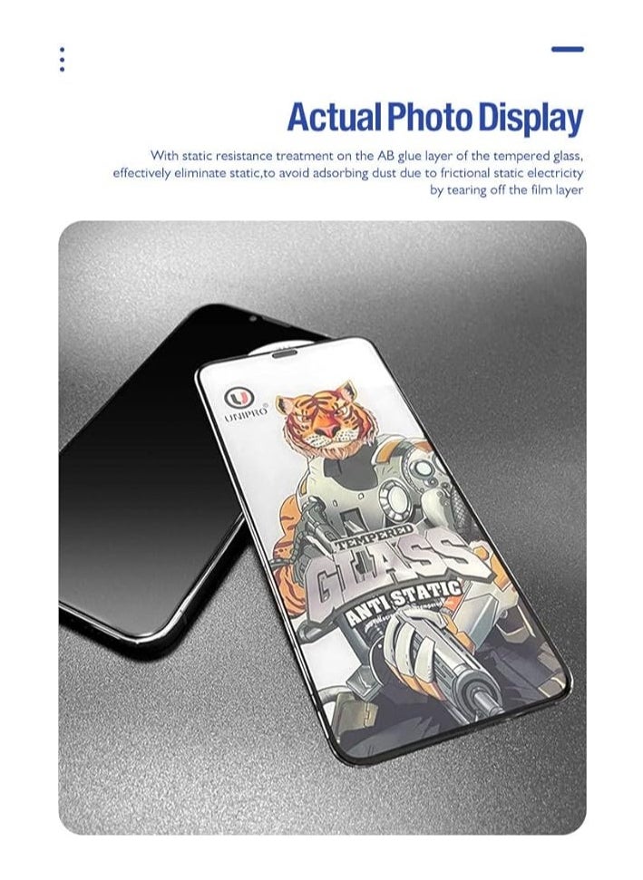 Unipro unipro 3D Tempered Glass for iPhone 14 Pro – Full Glue, Anti-Static, 9H Hardness, Ultra Clear  - Image 4