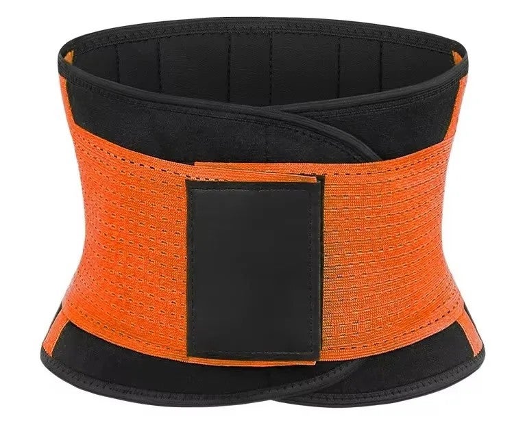 Bluejw Adjustable Neoprene Waist Trainer - Breathable Waist Trimmers for Body Slimming & Sweat, Support Belt for Women & Men - Image 1
