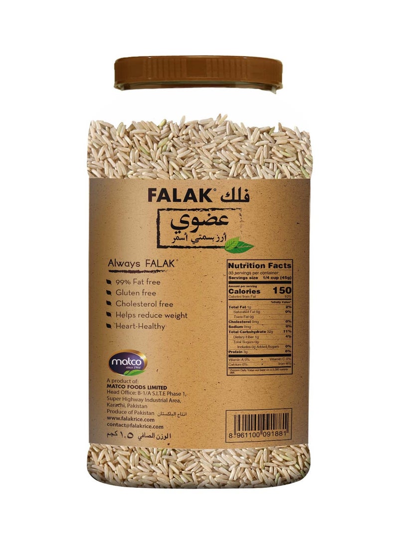 Falak FALAK BROWN ORGANIC 1.5 KG- OFFER PROMO  - Image 2