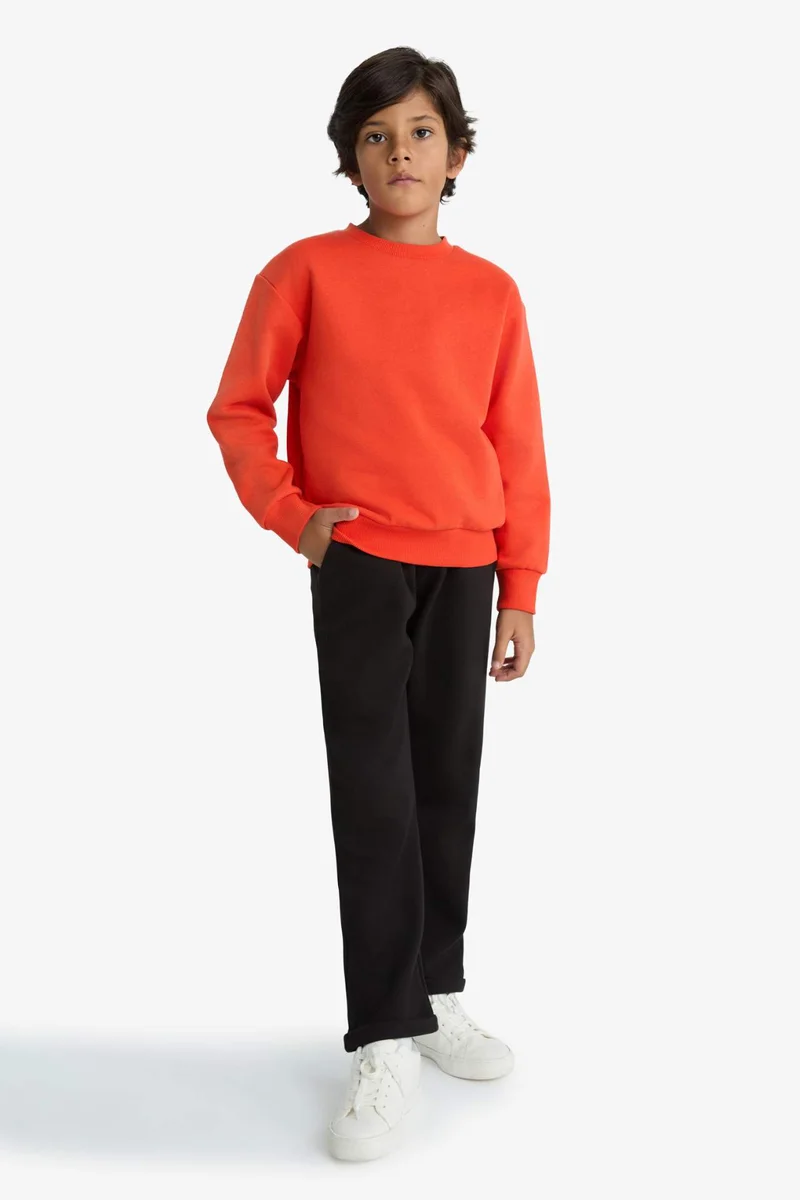 ديفاكتو Boy Regular Fit Pique Trousers