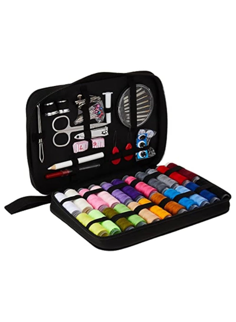 INFLUX 98Pcs Sewing Kit Bundle Mini Travel Accessories Tools for Beginners, Emergency Needs - Image 2