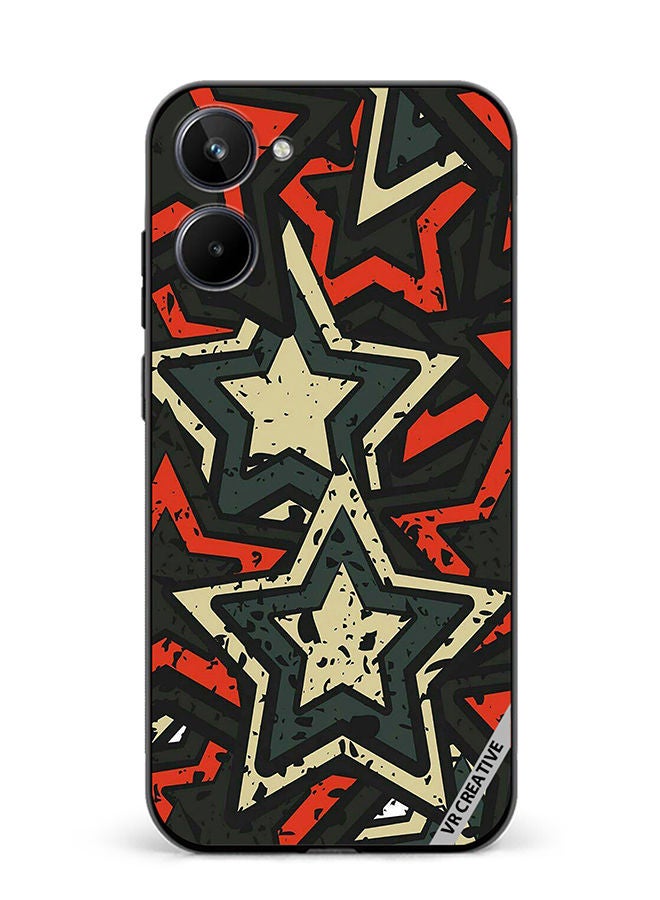 VR CREATIVE Protective Case Cover For Realme 10 Stars Design Multicolour - Image 1