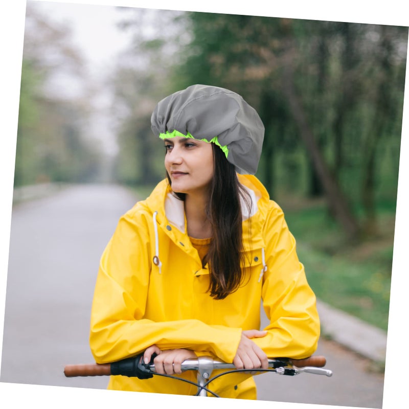 3 Pack Reflective Cycling Helmet Cover Protector Lightweight Outdoor Safety Shield - Image 4