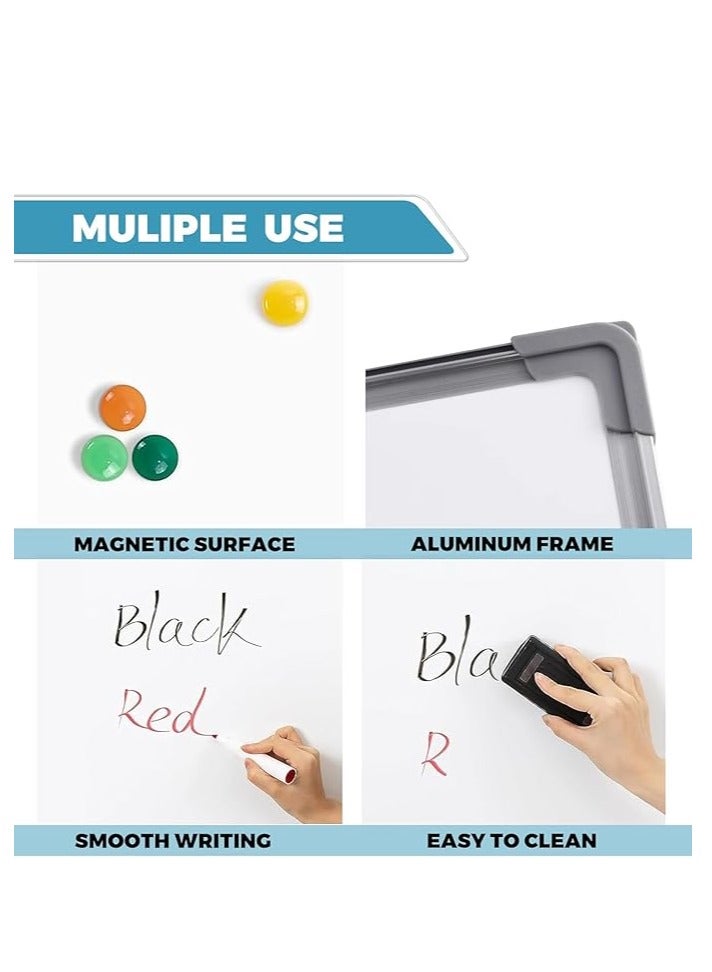 Cool Baby Double-Sided Magnetic Whiteboard Dry Erase Whiteboard with Aluminum Frame Wall-Mounted Whiteboard Writing Board - Image 2