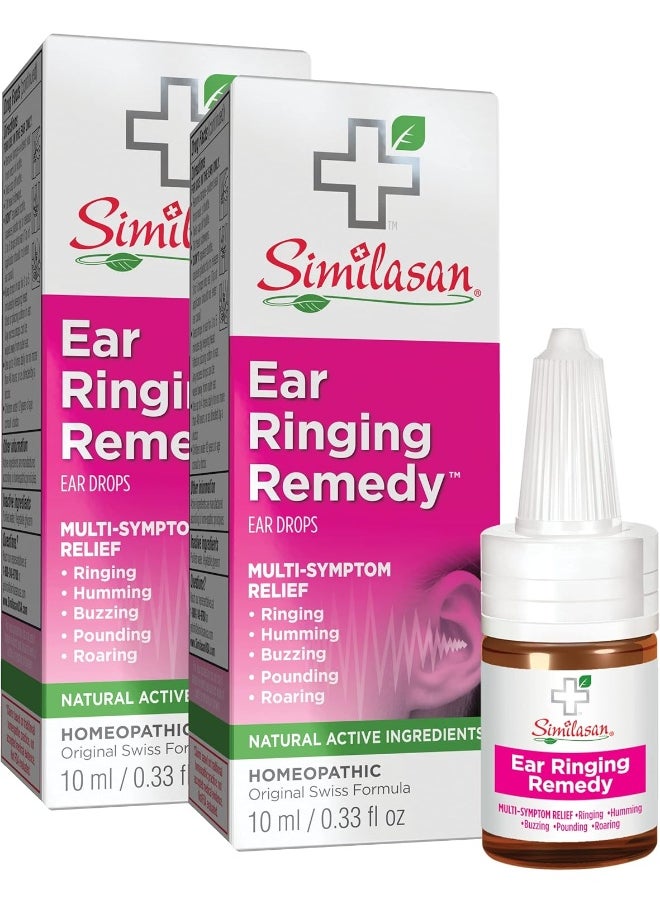 Similasan Ear Ringing Remedy Drops, 0.33 Ounce, 2 Count  - Image 1